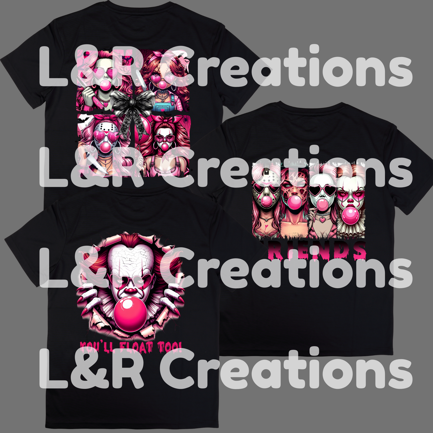 Pink horror Shirts