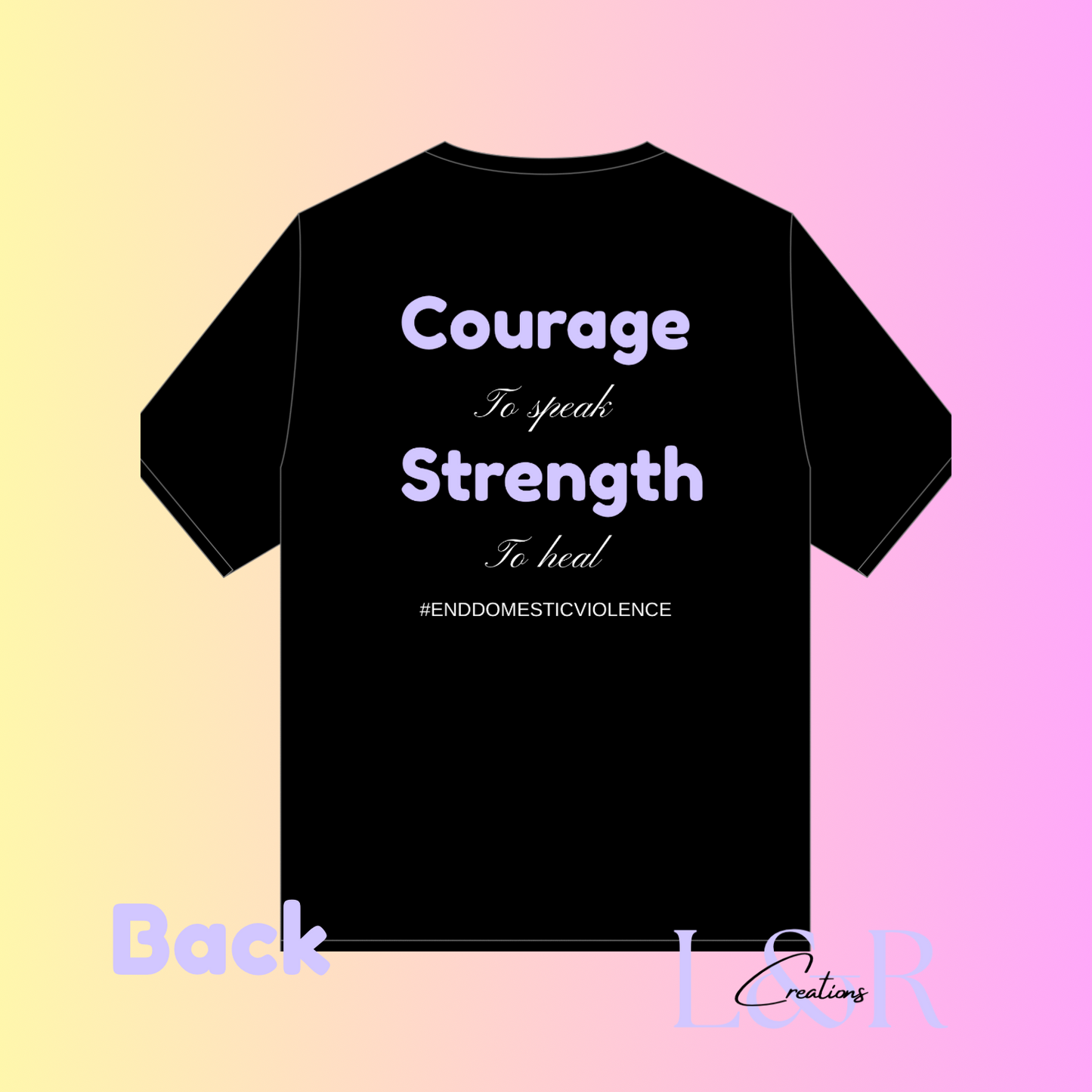 Dv awareness shirts