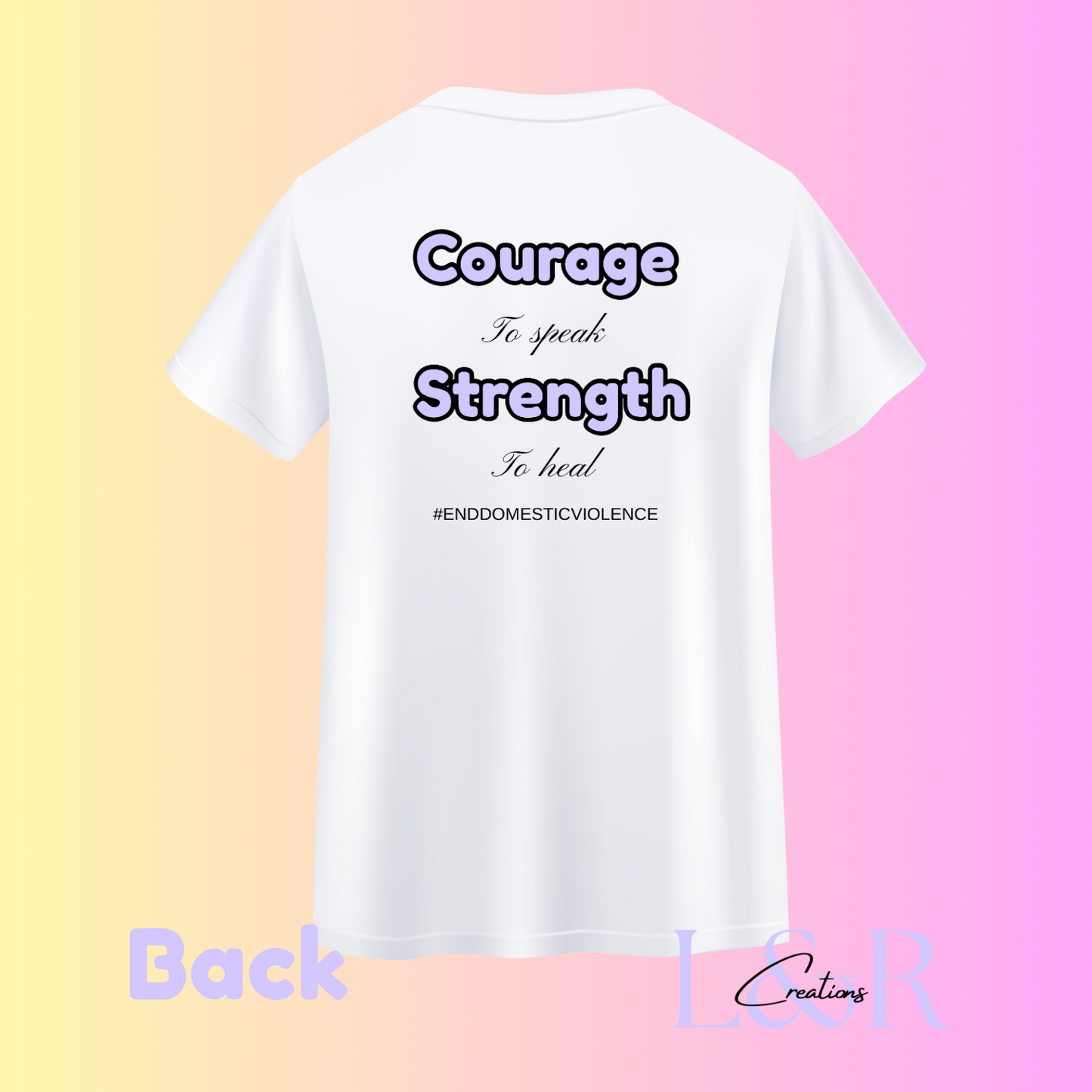 Dv awareness shirts