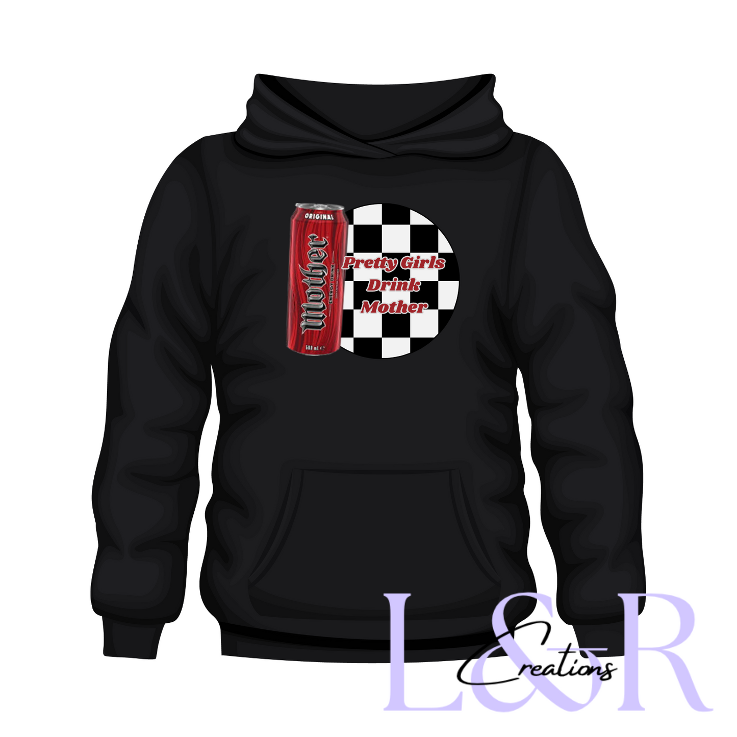 Pretty girls drink energy drink jumpers