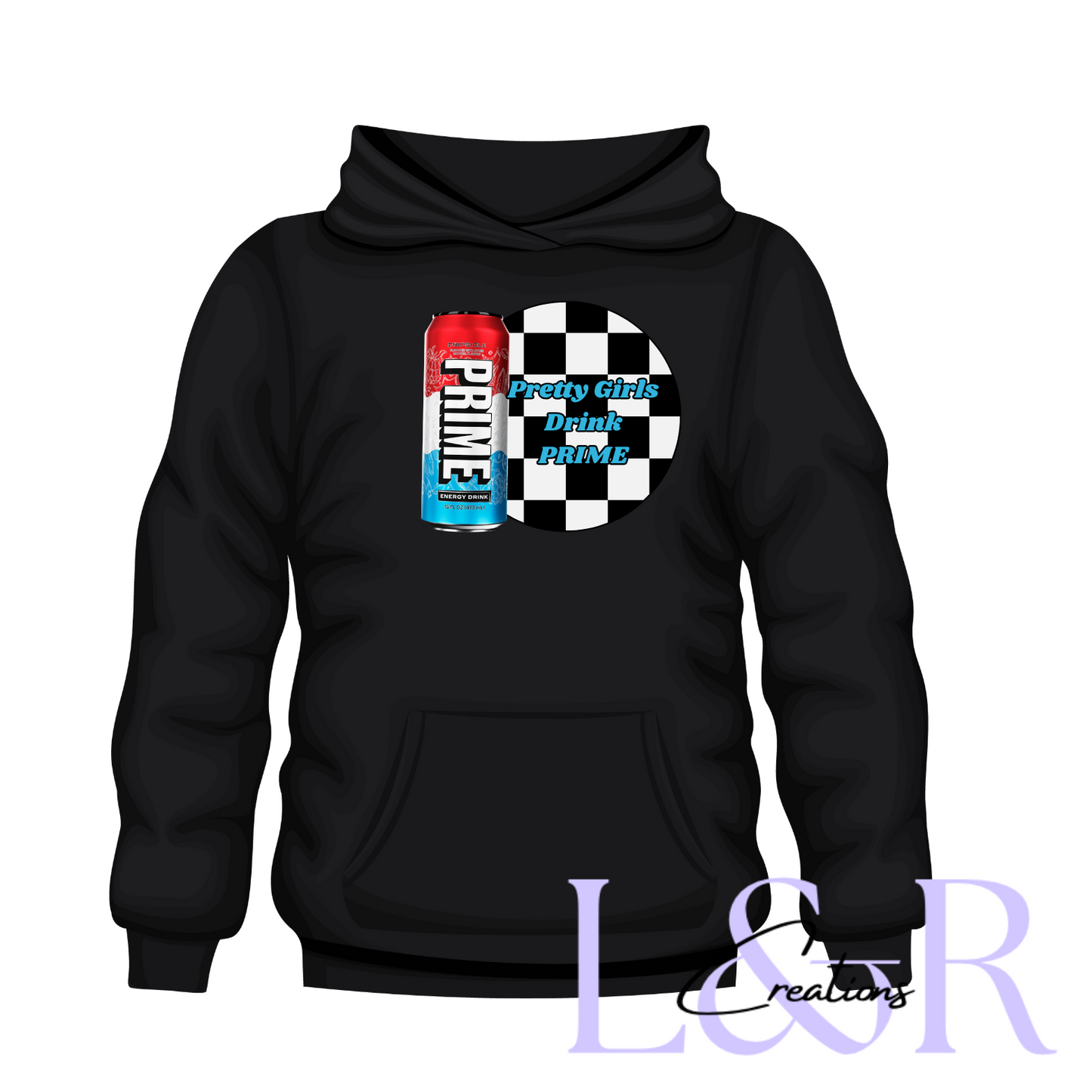 Pretty girls drink energy drink jumpers