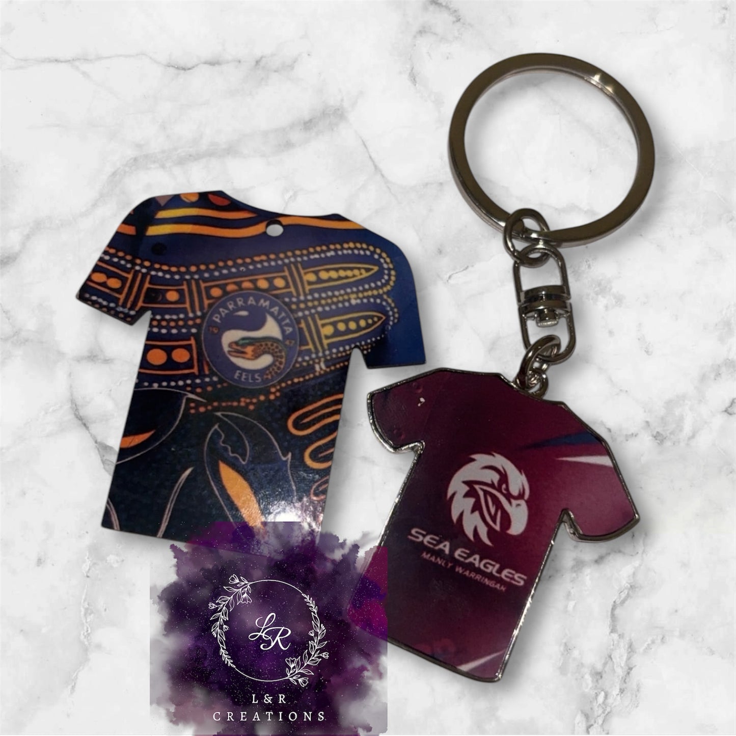 Custom Footy Keychains
