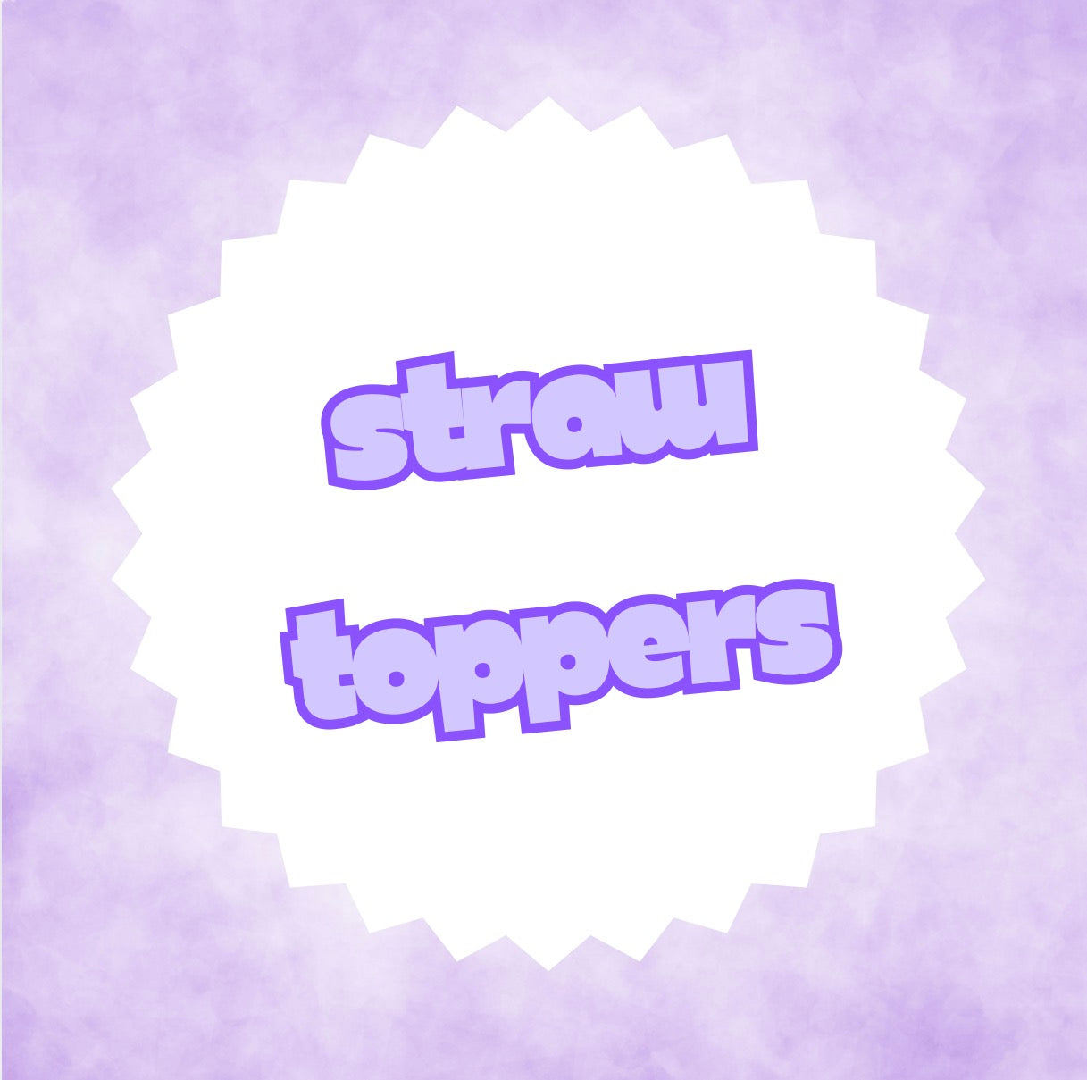 Straw Toppers mystery packs