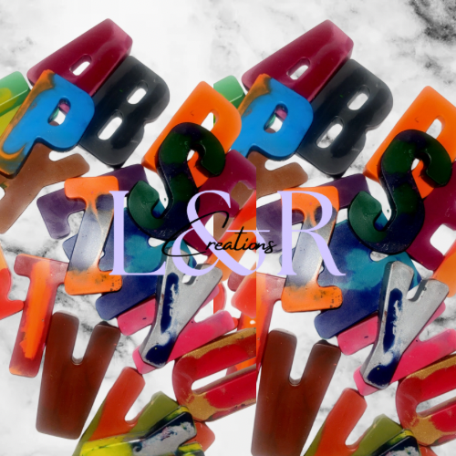 Letter Crayons