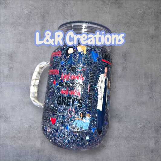 Premade Greys anatomy Mason Cup