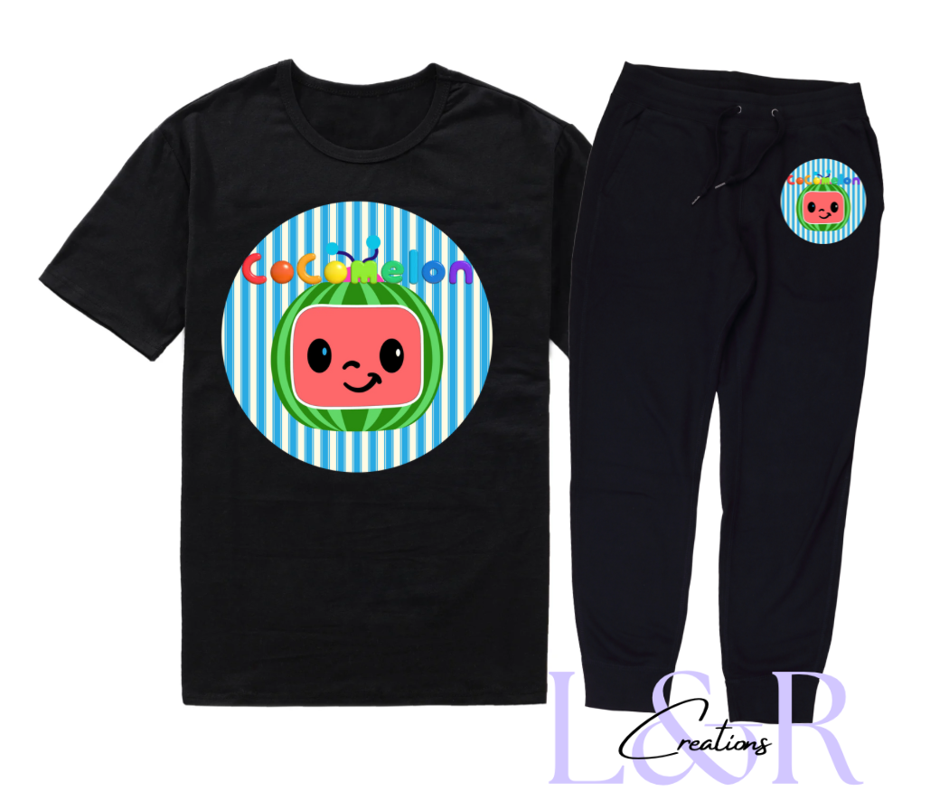 Cocomelon 2 piece set kids