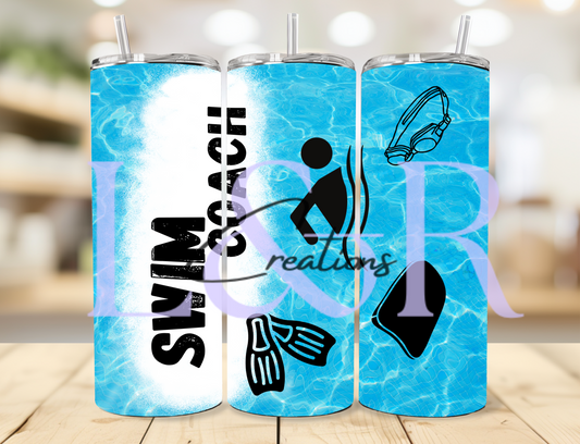 20oz Swim Coach Tumbler